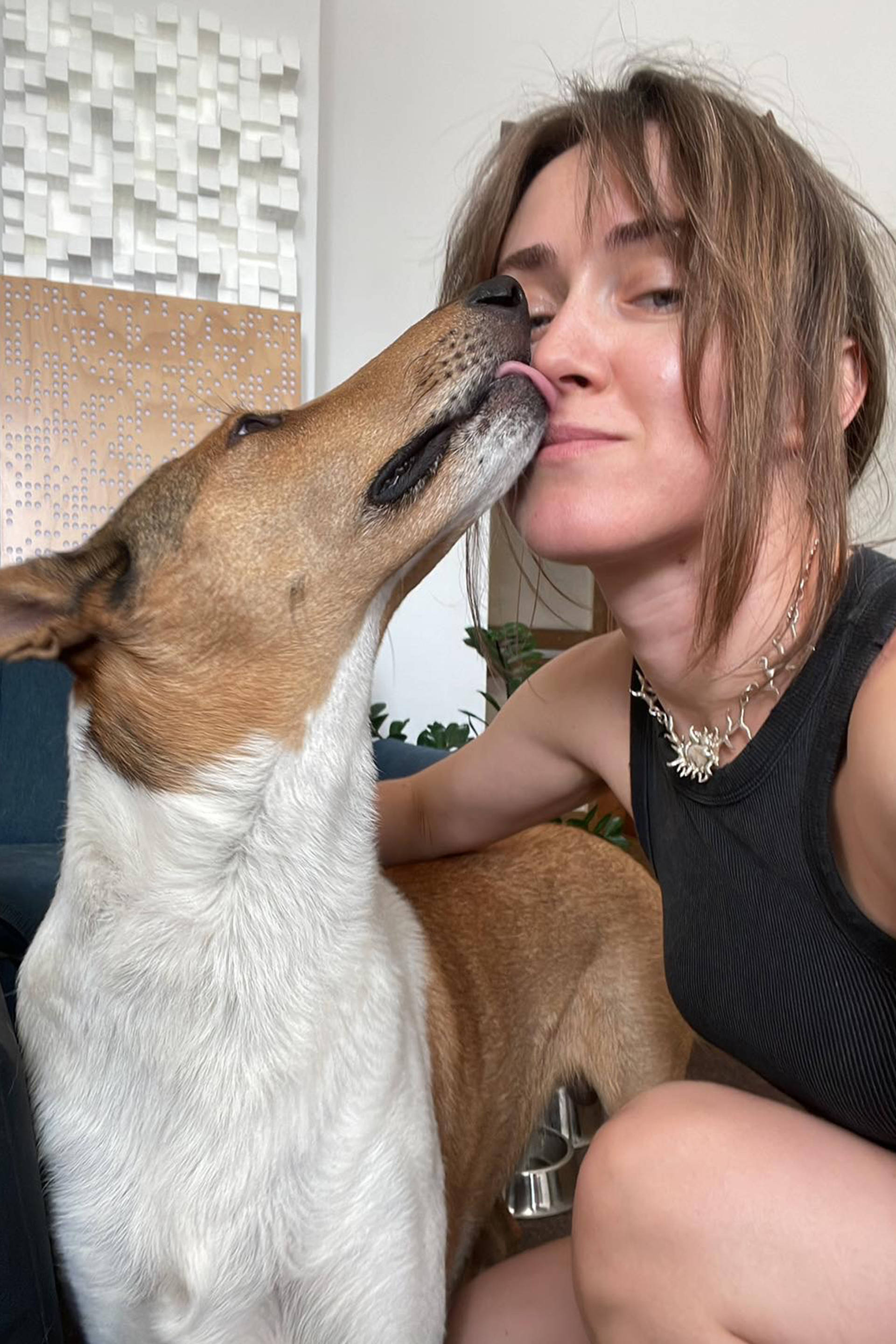 Photo of VOLA Default with her dog